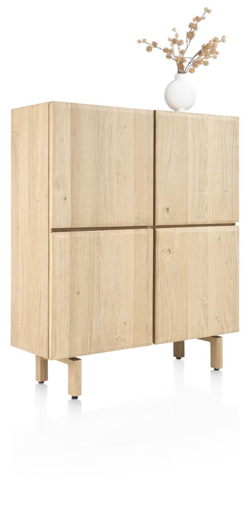 Azulo, Highboard 120 Cm - 4-Deuren