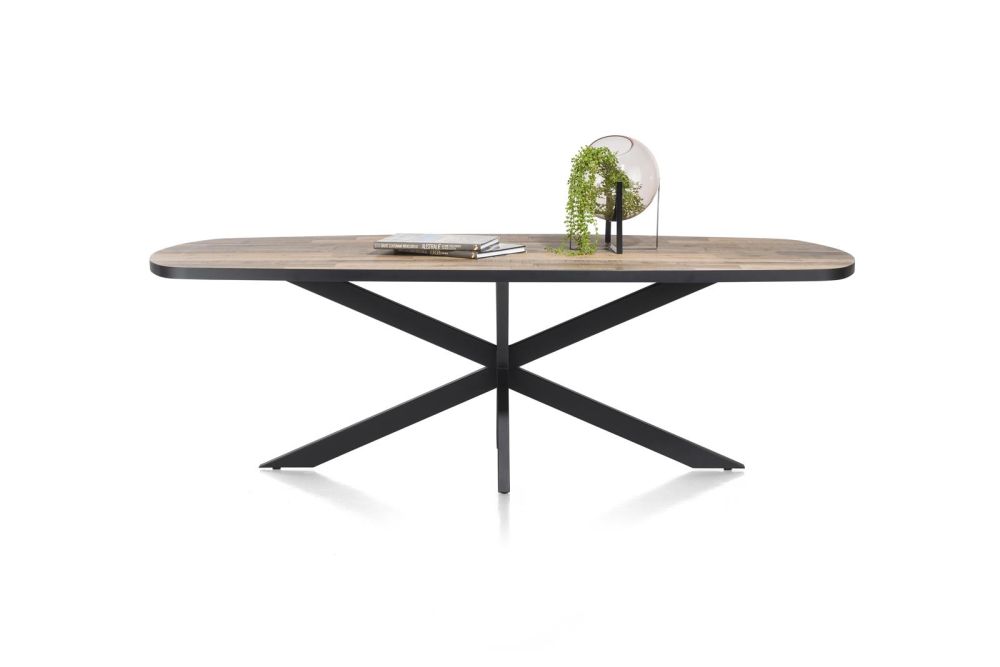 Avalox, Eetkamertafel Ovaal 180 X 110 Cm
