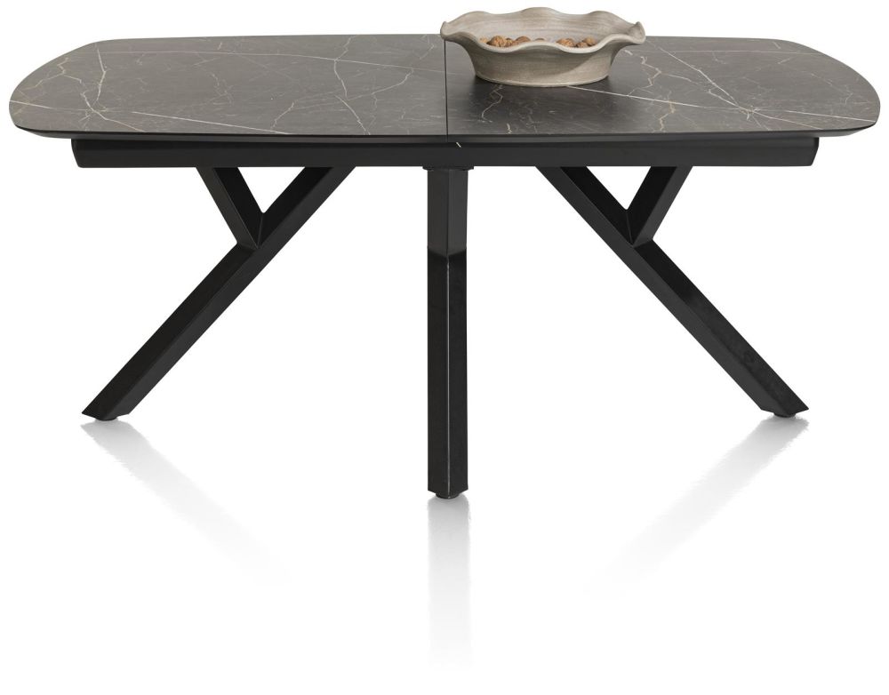 Minato, Uitschuiftafel - Ovaal - 180 (+ 60) X 110 Cm. - Onyx
