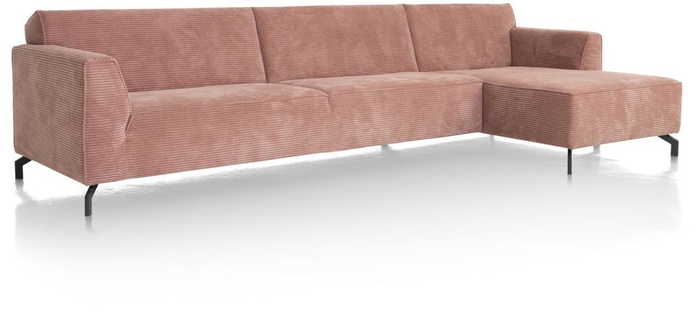 Novara, 3-Zits + Longchair Rechts