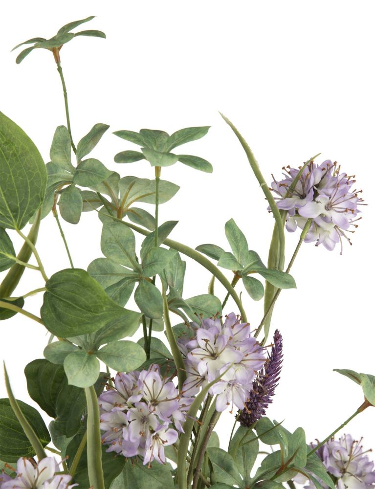 Allium Multi Spray H86cm Kunstbloem