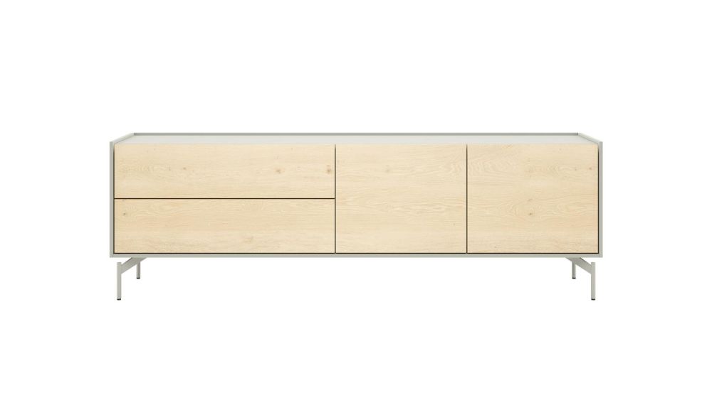 Niora, Lowboard 170 Cm - 2-Deuren + 2-Laden