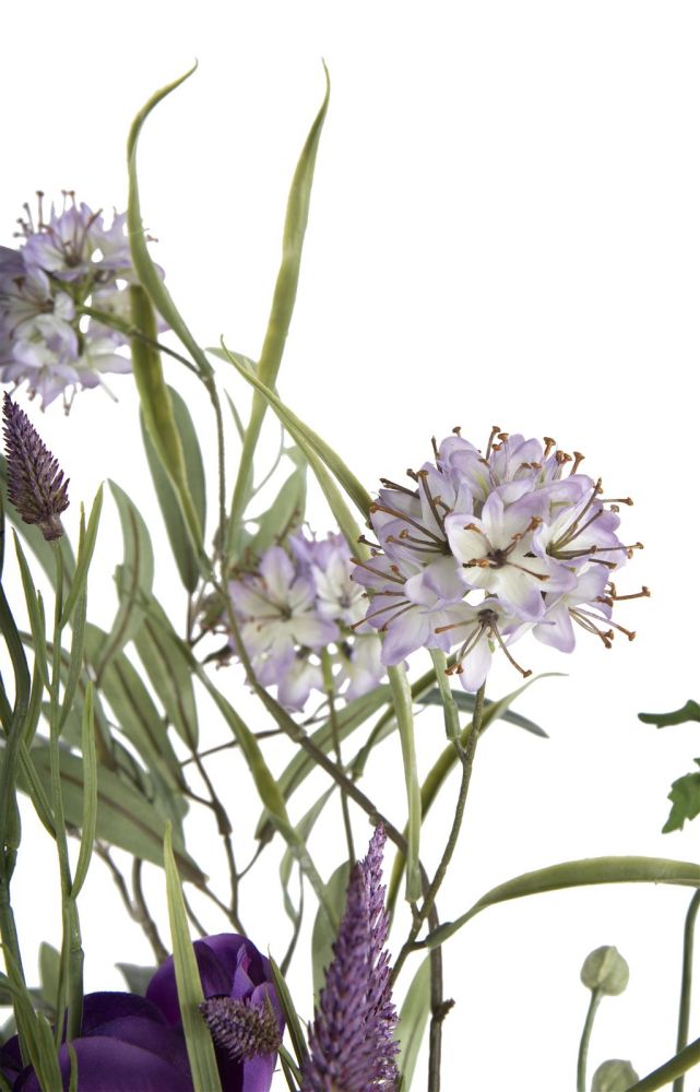 Allium Multi Spray H86cm Kunstbloem