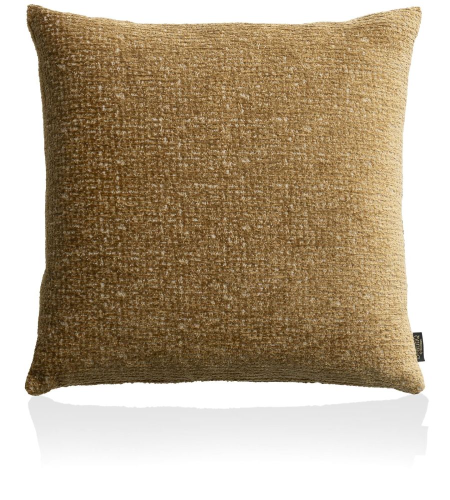 Beautiq - Chic Kussen 60X60cm - Okergeel