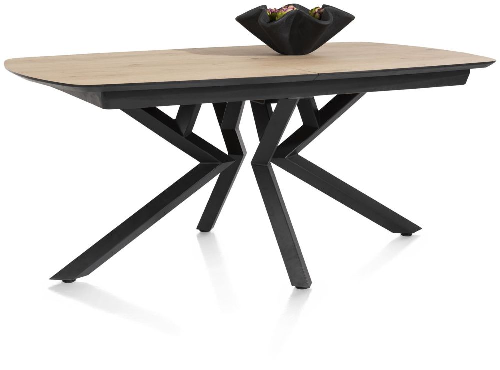 Masura, Uitschuiftafel Ovaal - 180 (+ 60) X 110 Cm - Eiken