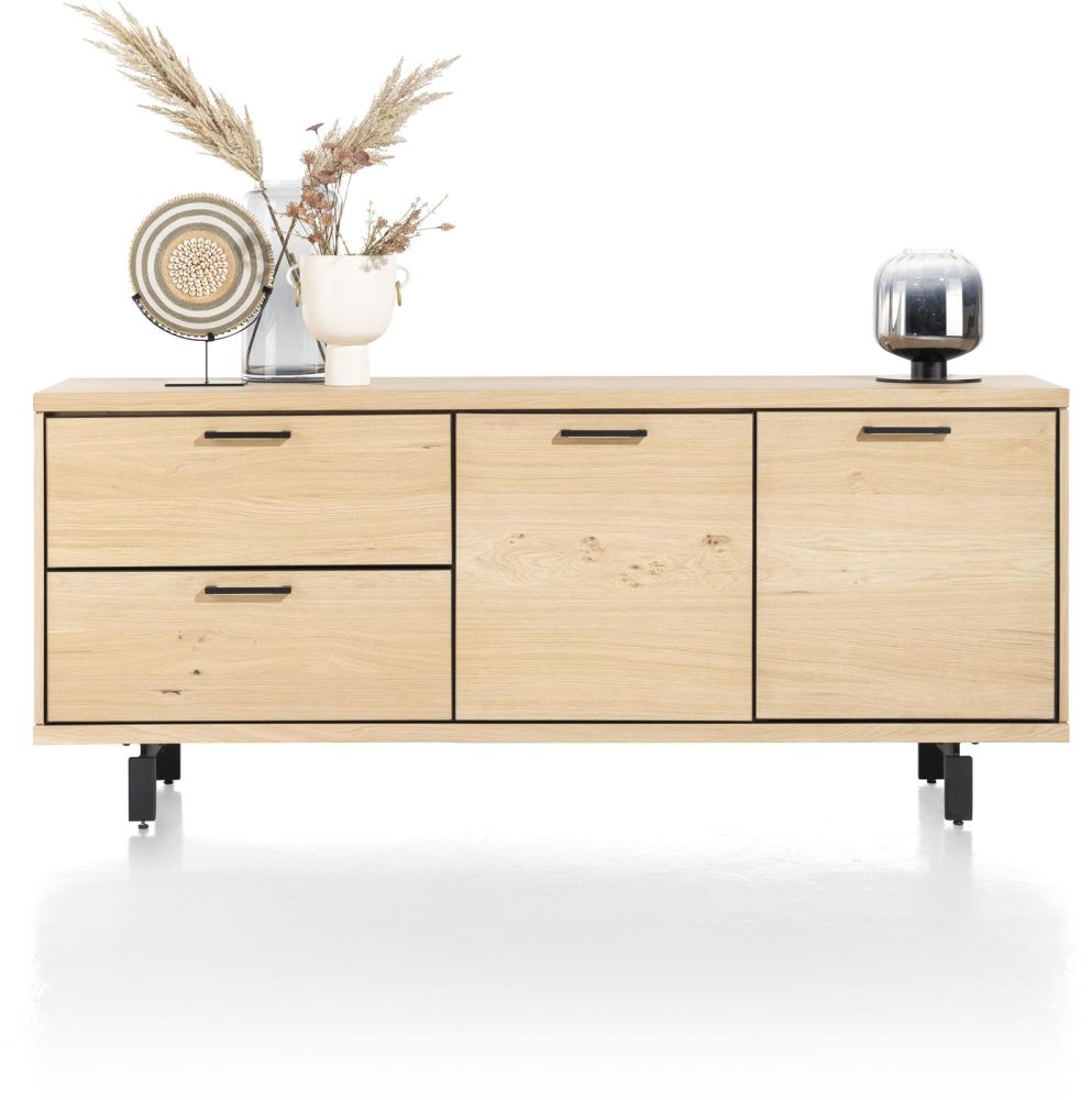 Ridgefield, Dressoir 190 Cm - 2-Deuren + 2-Laden - Natural