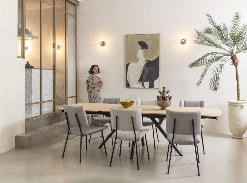 Novello, Uitschuiftafel 170 (+ 60) X 100 Cm