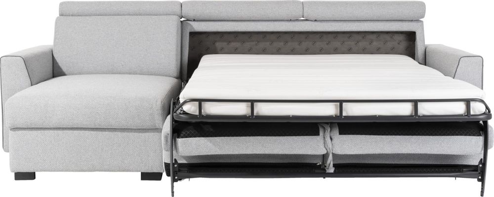 Vosges, 2.5-Zits + Longchair Links - Slaapbank 140 Cm - Stof Ponti