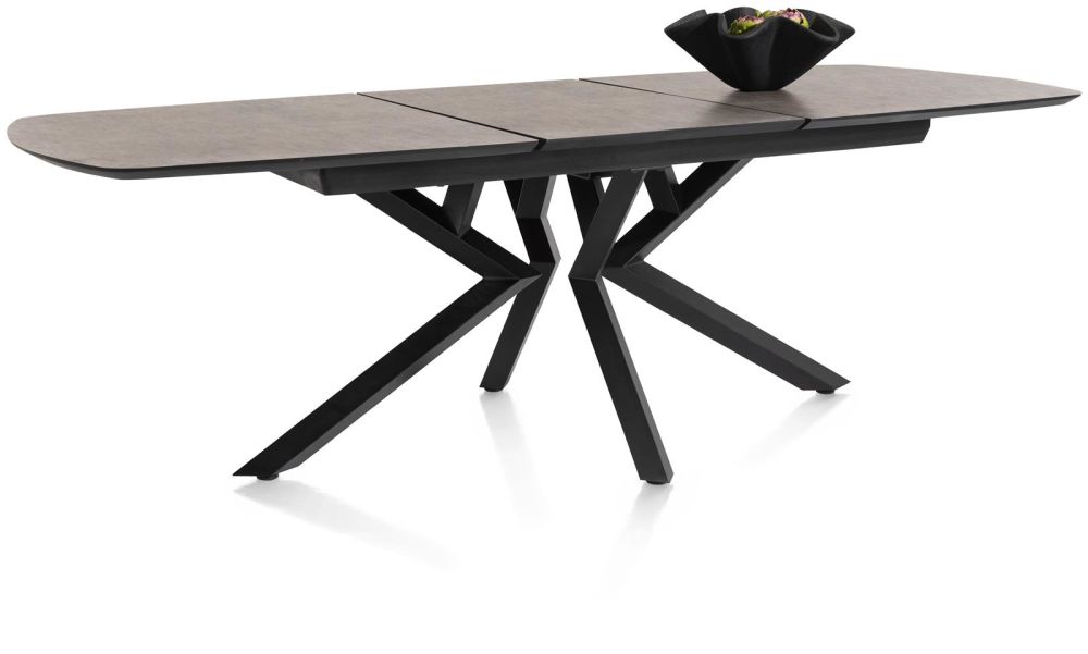 Masura, Uitschuiftafel Ovaal - 180 (+ 60) X 110 Cm - Roest