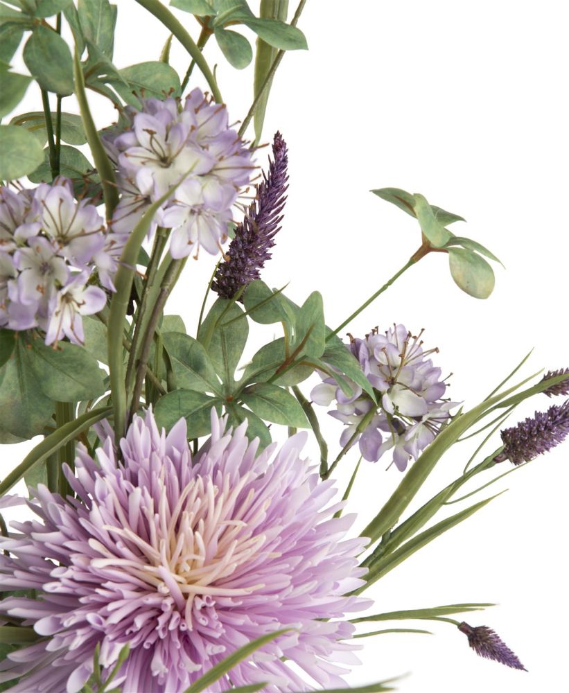 Allium Multi Spray H86cm Kunstbloem