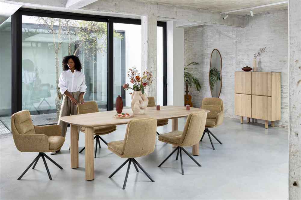 Azulo, Highboard 120 Cm - 4-Deuren