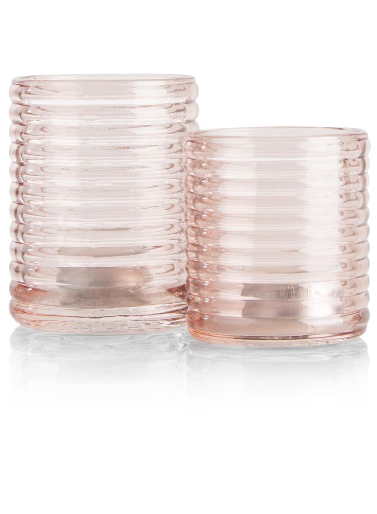 Lola Theelicht H8cm - Roze