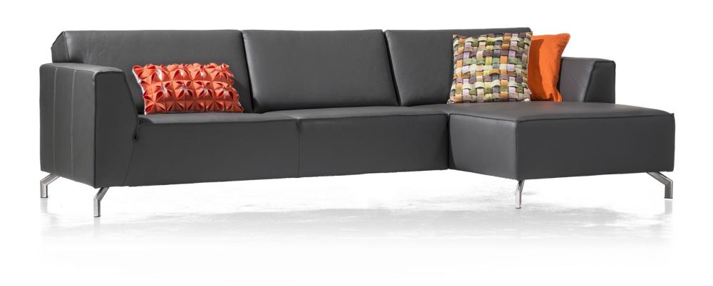 Novara, 3-Zits + Longchair Rechts