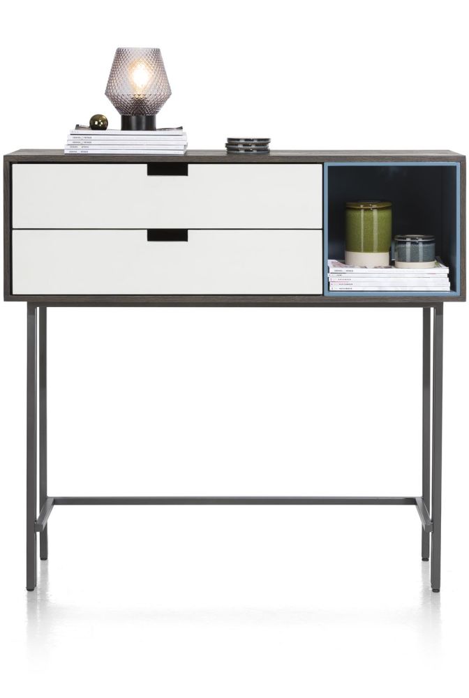 Glasgow, Dressoir Hoog 113,5 Cm - 2-Laden + 1-Box