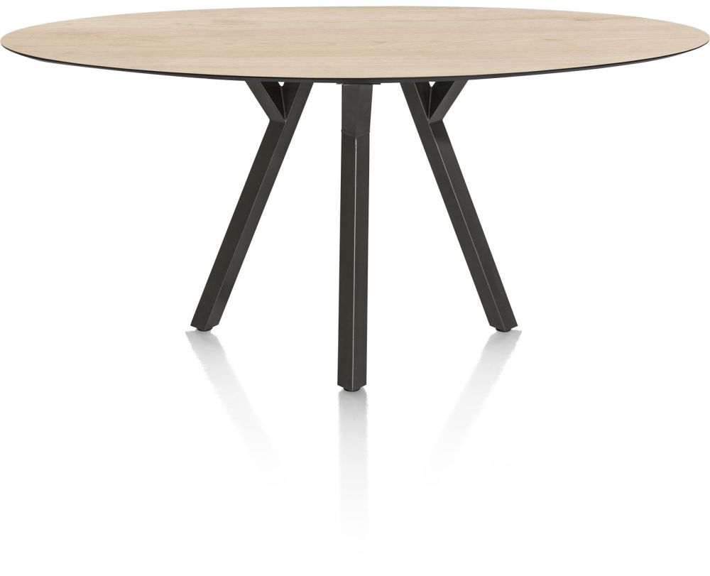 Minato, Bartafel - Ellips - 240 X 110 Cm. (Hoogte: 92 Cm.) - Light Natural Oak