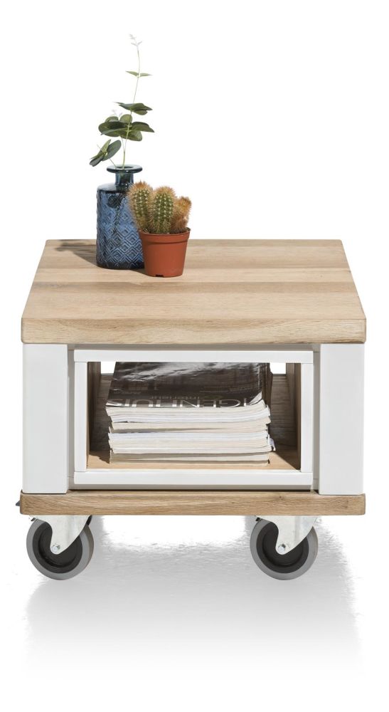 Jardin, Bijzettafel 60 X 50 Cm + 1-Niche - Wit