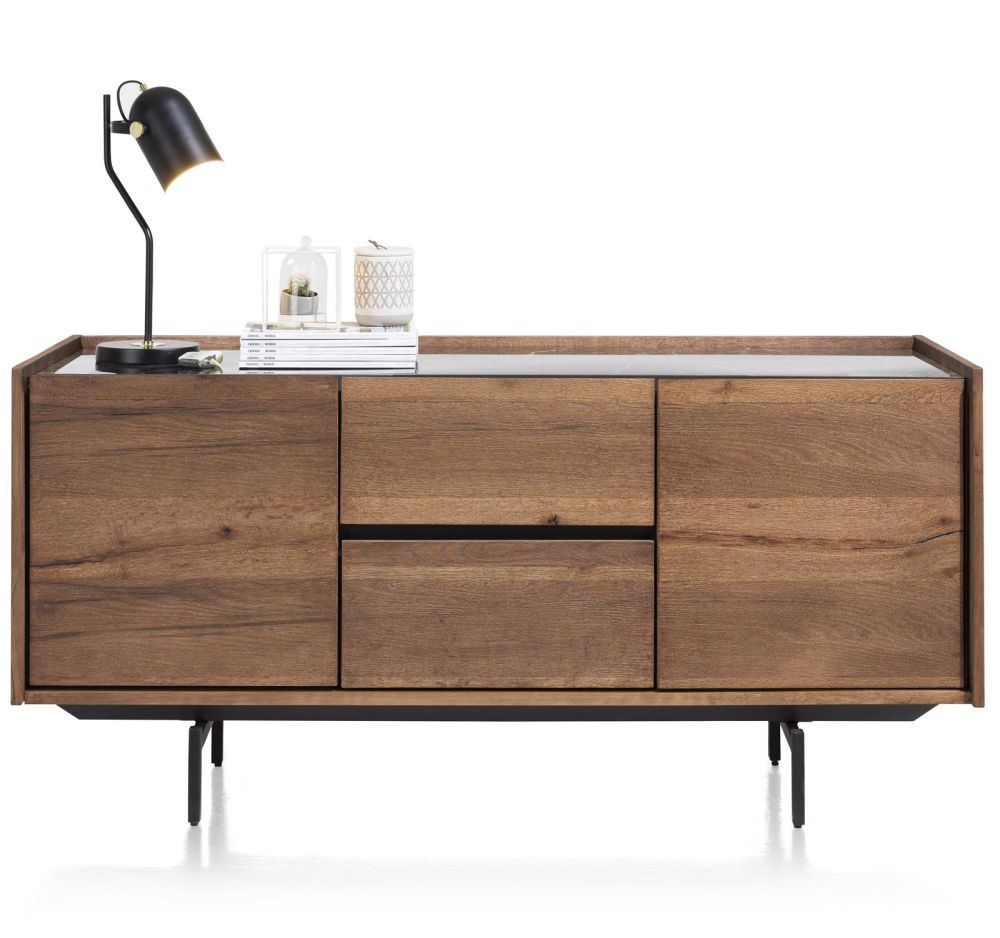 Halmstad, Dressoir 160 Cm - 2-Deuren + 2-Laden