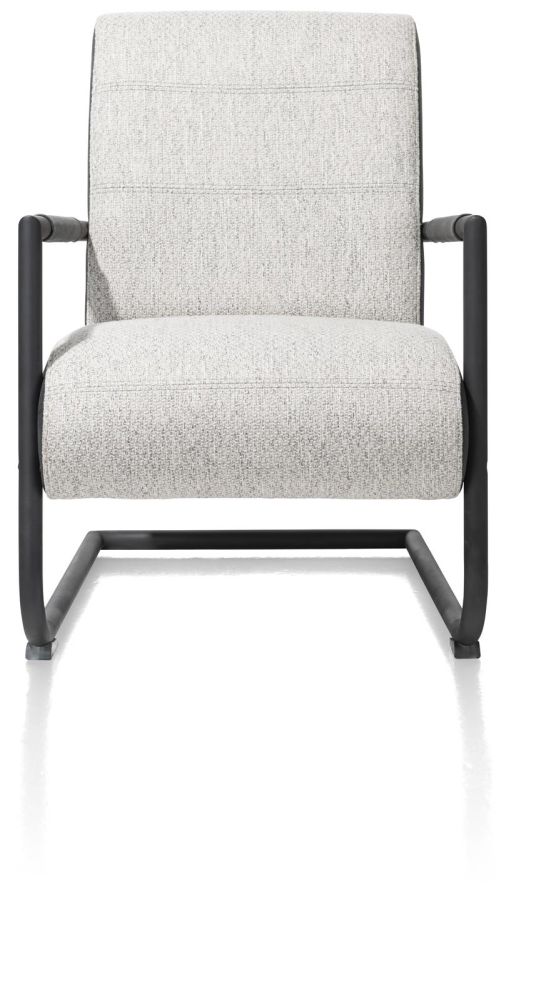 Angelica, Bijzetfauteuil + Zwart Frame (ROB)