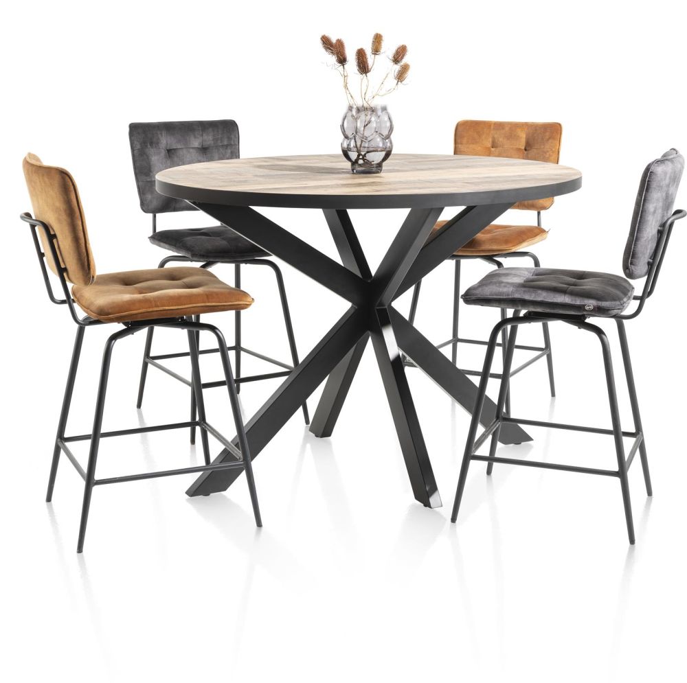 Avalox, Bartafel Rond 130 X 110 Cm