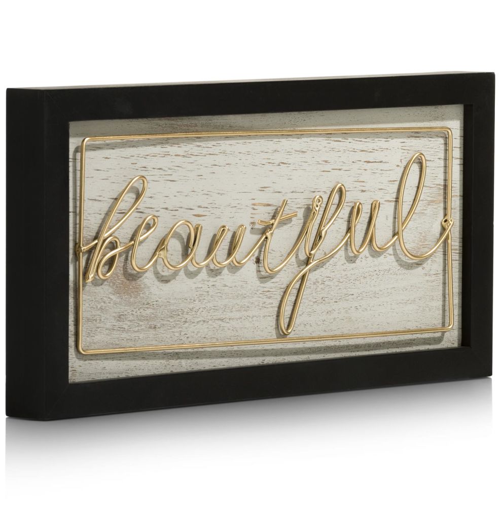 Beautiful Wandobject 40X20cm