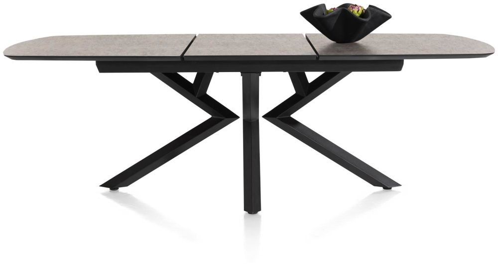 Masura, Uitschuiftafel Ovaal - 180 (+ 60) X 110 Cm - Roest