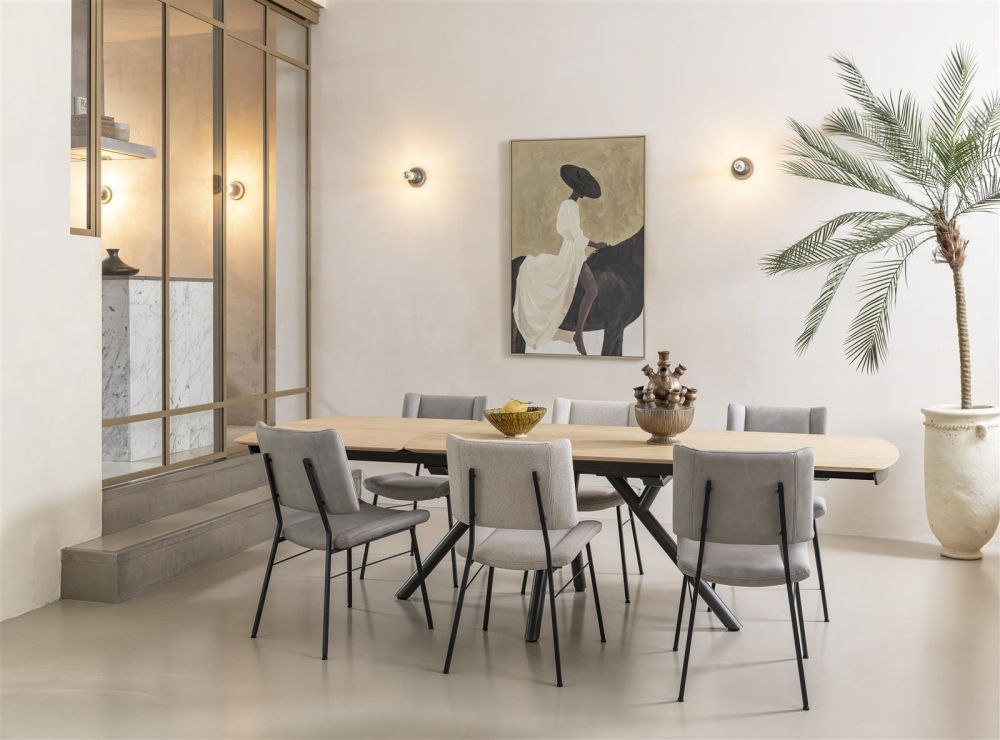 Novello, Uitschuiftafel 170 (+ 60) X 100 Cm