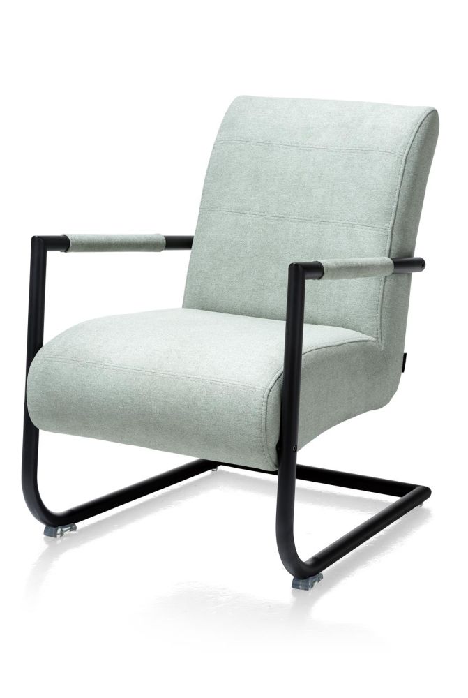 Angelica, Bijzetfauteuil + Zwart Frame (ROB)