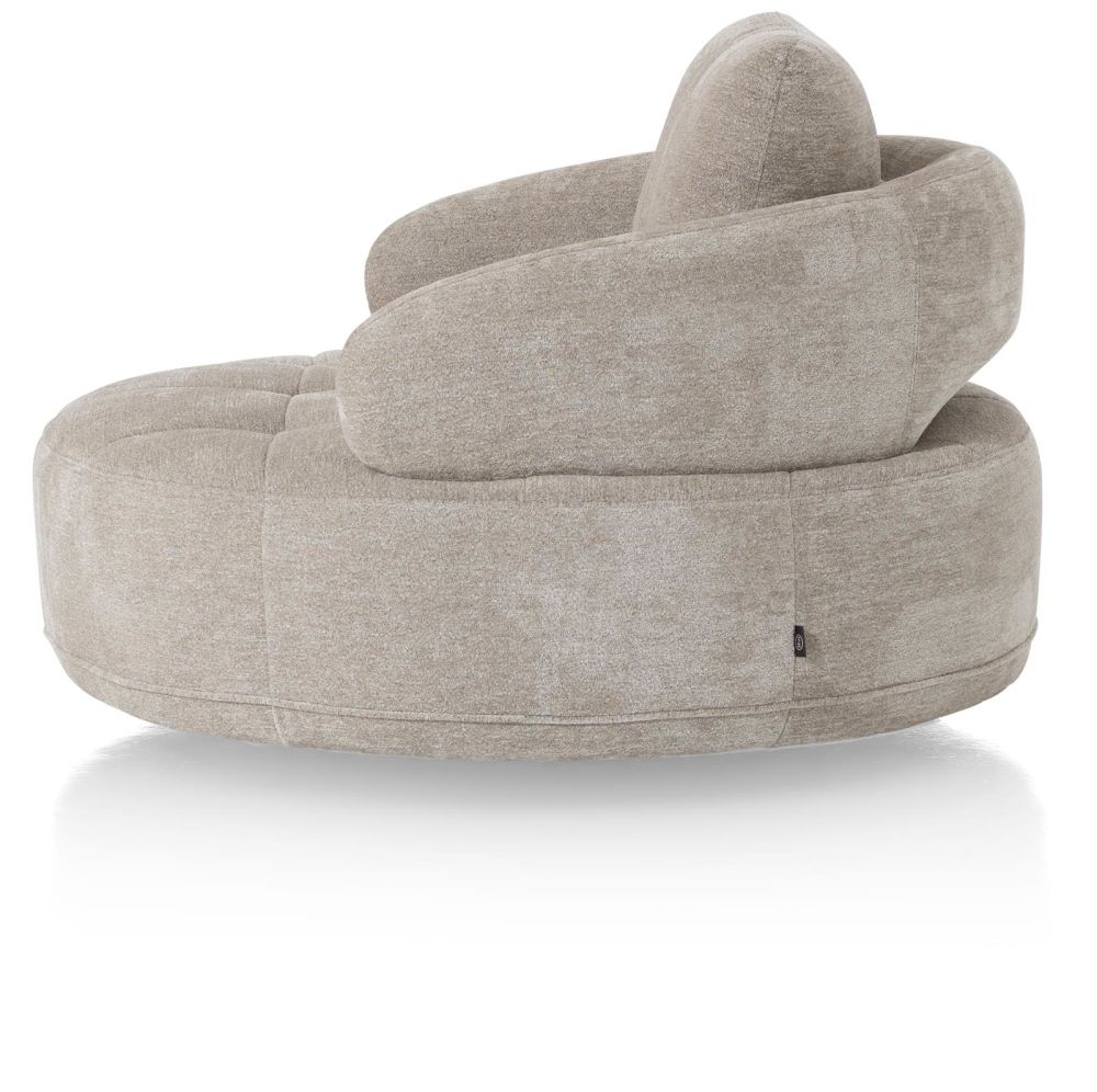 Borgia, Draaifauteuil - Rond 130 Cm