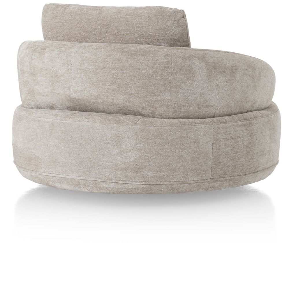 Borgia, Draaifauteuil - Rond 130 Cm
