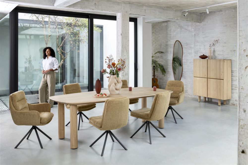 Azulo, Highboard 120 Cm - 4-Deuren