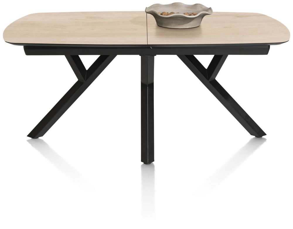 Minato, Uitschuiftafel - Ovaal - 180 (+ 60) X 110 Cm. - Light Natural Oak