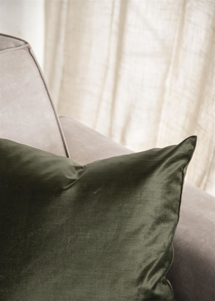 Beautiq - Class Kussen 45X45cm - Olijf