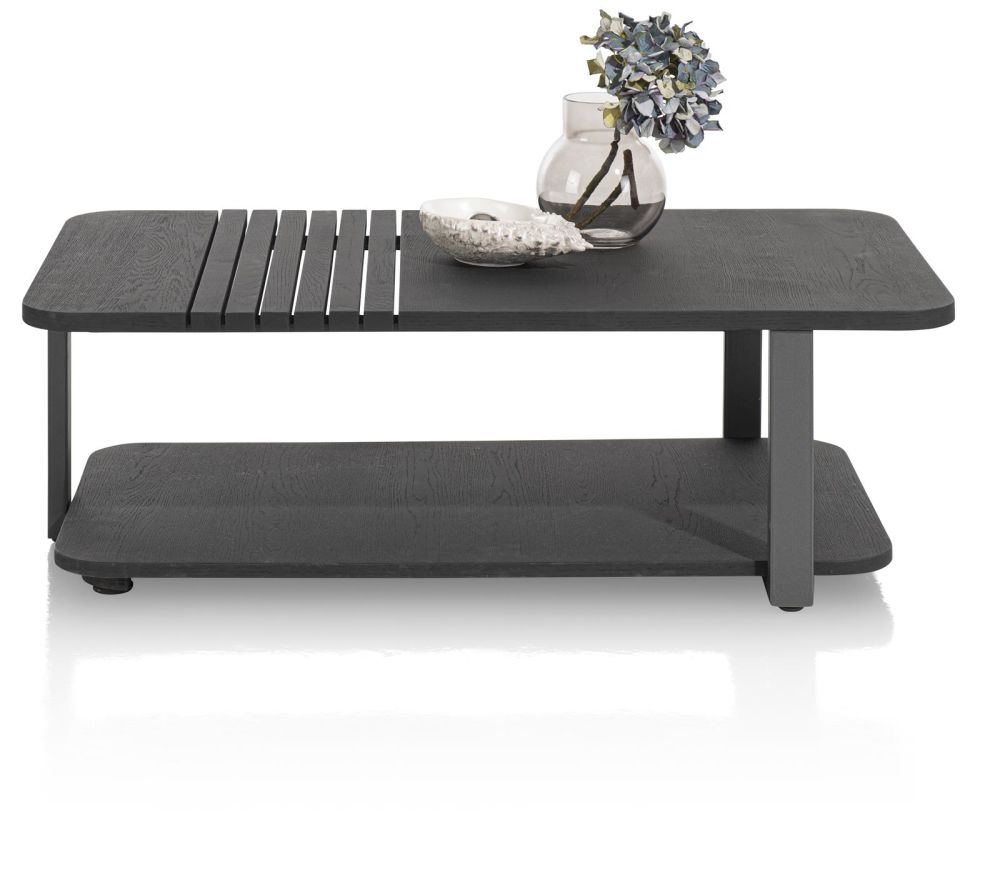 Pavie, Salontafel 110 X 60 Cm + 1-Niche (Knock-Down) - Castle Black