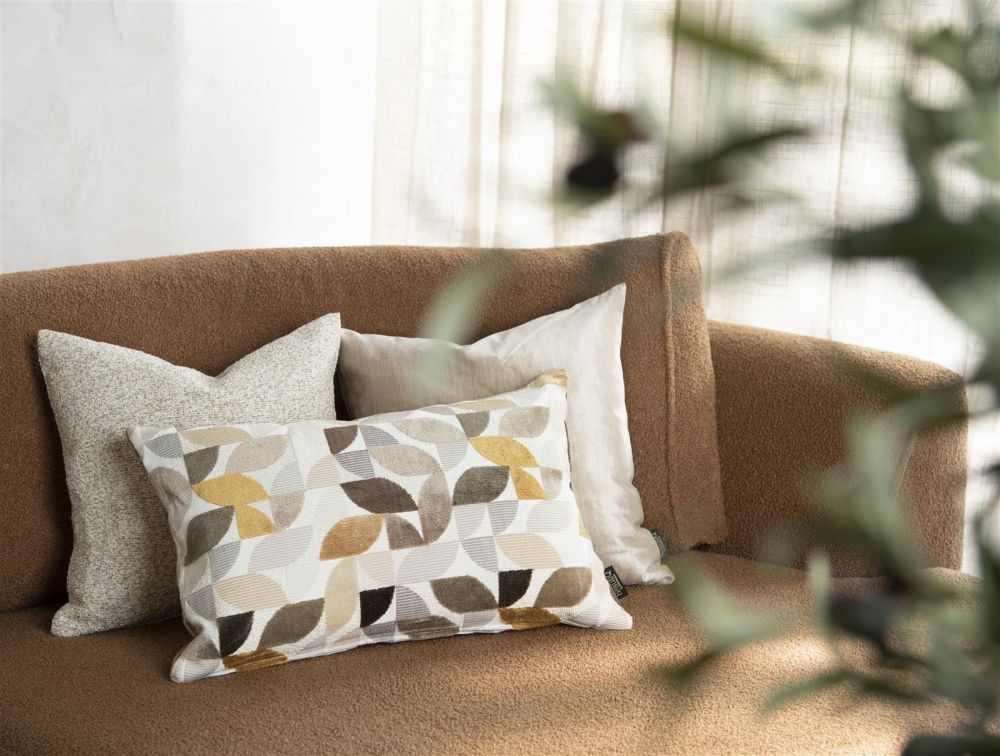 Beautiq - Chic Kussen 60X60cm - Creme