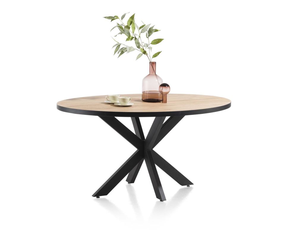 Avalox, Eetkamertafel Rond 130 X 110 Cm