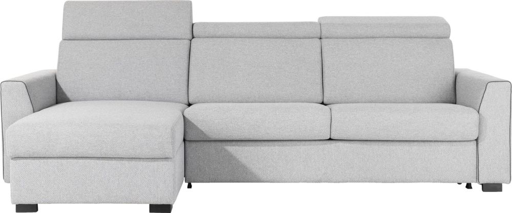 Vosges, 2.5-Zits + Longchair Links - Slaapbank 140 Cm - Stof Ponti