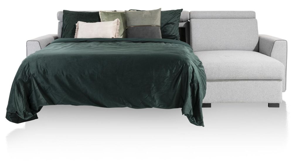 Vosges, 2.5-Zits + Longchair Rechts - Slaapbank 140 Cm - Stof Ponti