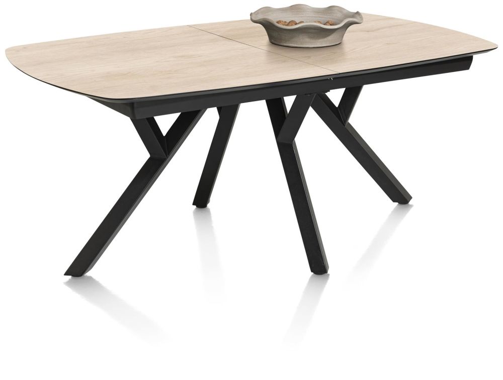Minato, Uitschuiftafel - Ovaal - 180 (+ 60) X 110 Cm. - Light Natural Oak