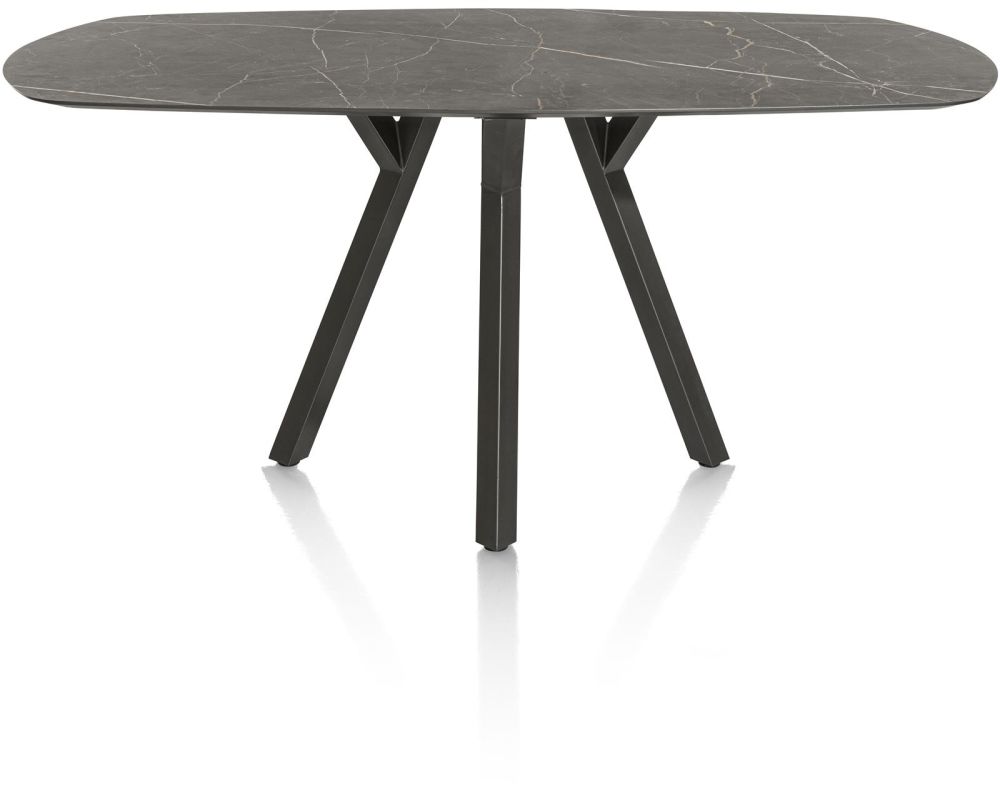 Minato, Bartafel - Ovaal - 240 X 110 Cm. (Hoogte: 92 Cm.) - Onyx