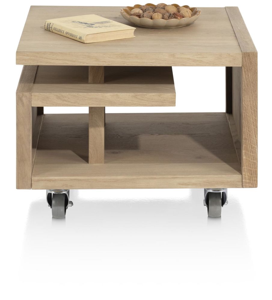Nystead, Bijzettafel 60 X 60 Cm. Inclusief Pootjes + Wieltjes