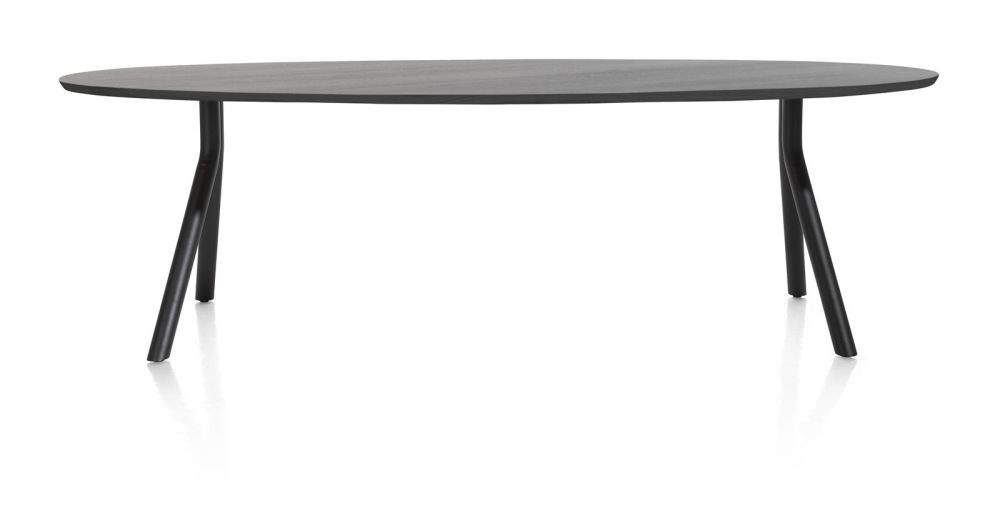 Arvada, Tafel 250 X 110 Cm. - Ellips - Poten Aan De Zijkant - Onyx