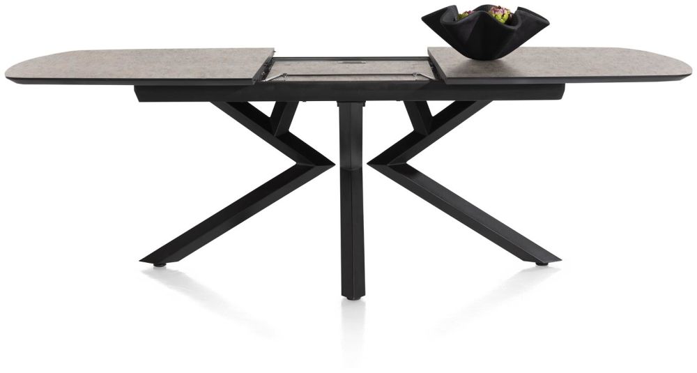 Masura, Uitschuiftafel Ovaal - 180 (+ 60) X 110 Cm - Roest