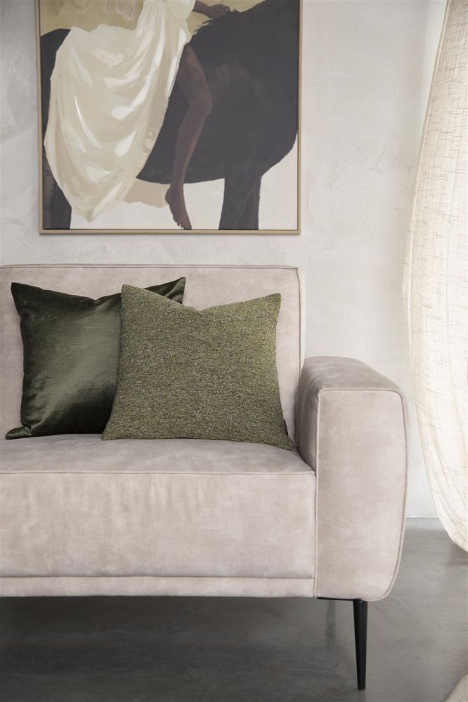 Beautiq - Class Kussen 45X45cm - Olijf