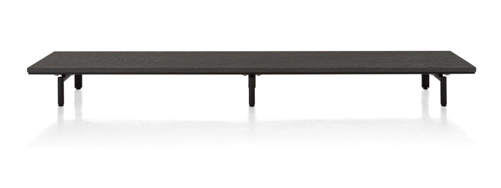 Elements, Platform 250 Cm. Incl. 3 Metalen Poten - Onyx