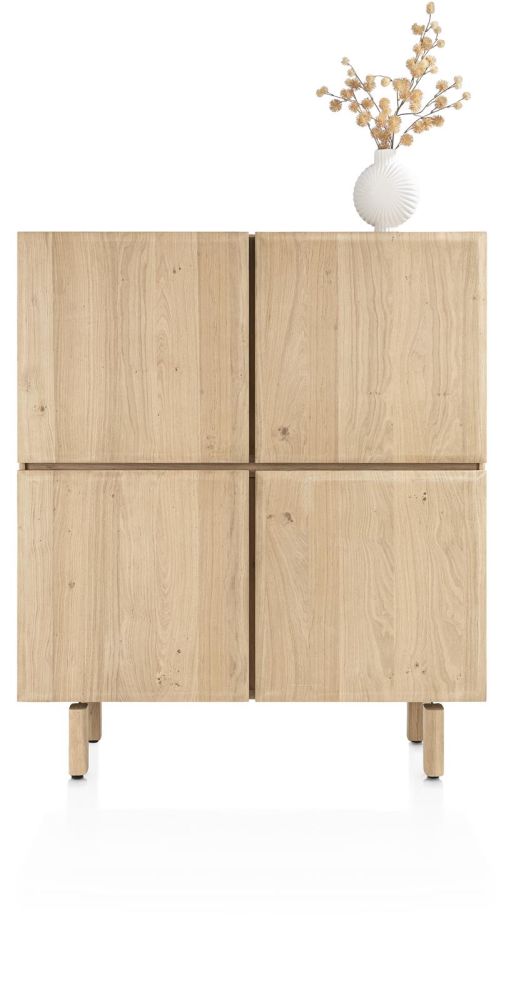Azulo, Highboard 120 Cm - 4-Deuren