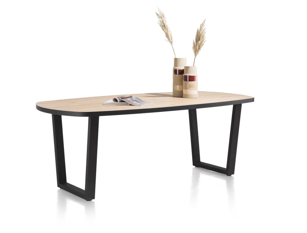 Avalox, Eetkamertafel Ovaal 210 X 110 Cm