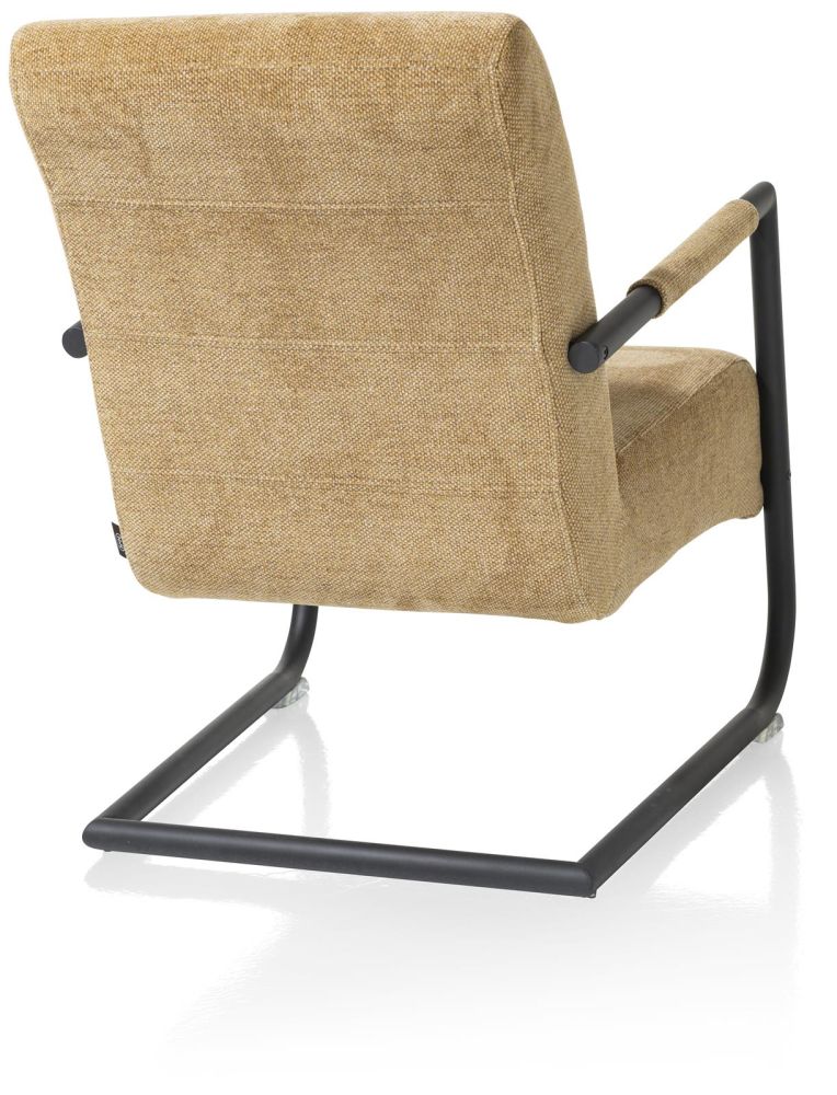Angelica, Bijzetfauteuil + Zwart Frame (ROB)