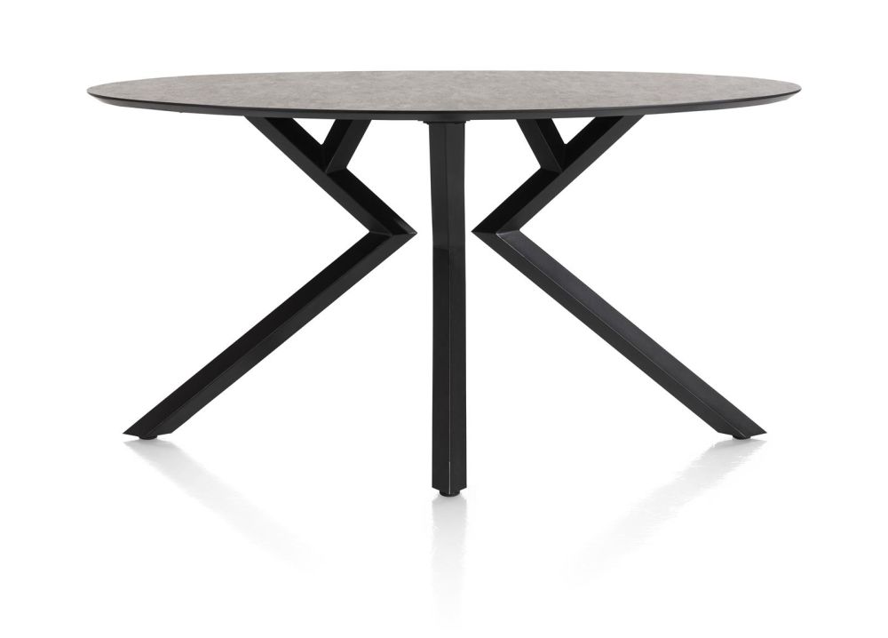 Masura, Bartafel Ellips - 180 X 100 Cm (Hoogte 92 Cm) - Antraciet
