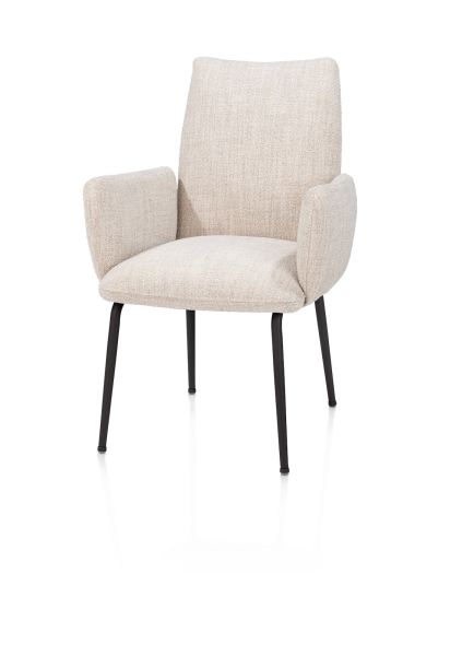 Bovina, armstoel – stof Luton + nosag – frame rough off black Bovina, armstoel – stof Luton + nosag – frame rough off black