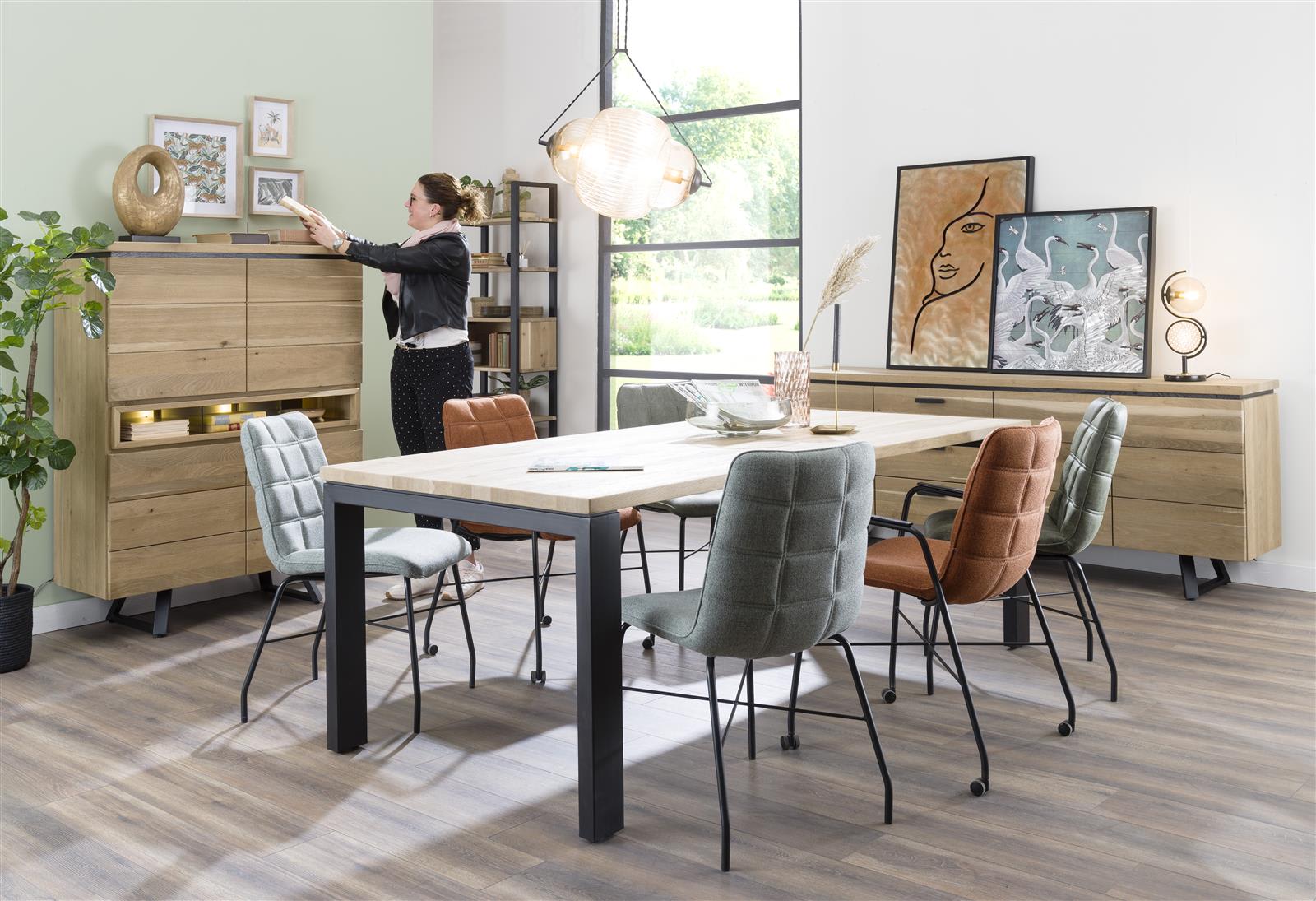 woonhome-mixandmatchjeinterieur-eettafel-kunst woonhome-mixandmatchjeinterieur-eettafel-kunst